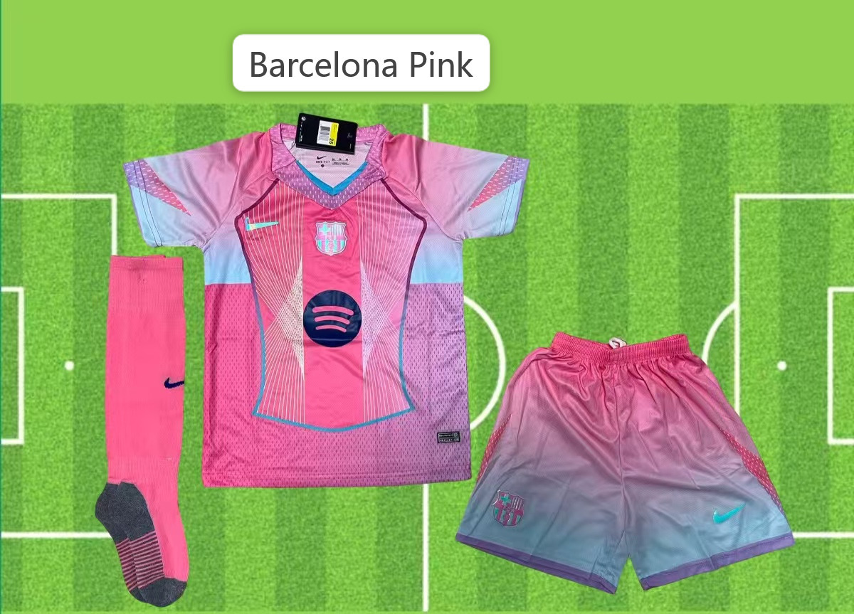 2025/26 Barcelona Pink Special Edition Football Kit