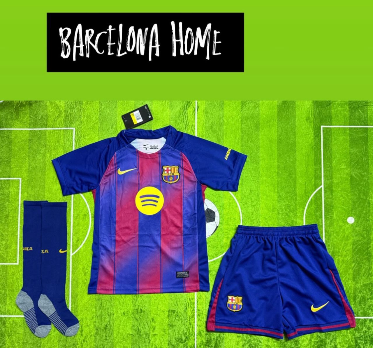 2025-26 Barcelona HOME Football Kit