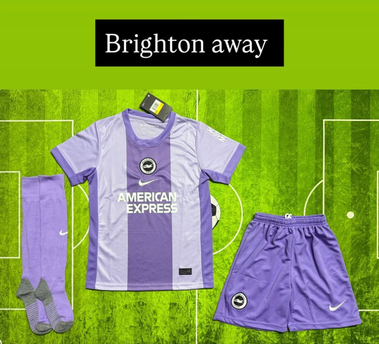 2025/26 Brighton away Football Kit