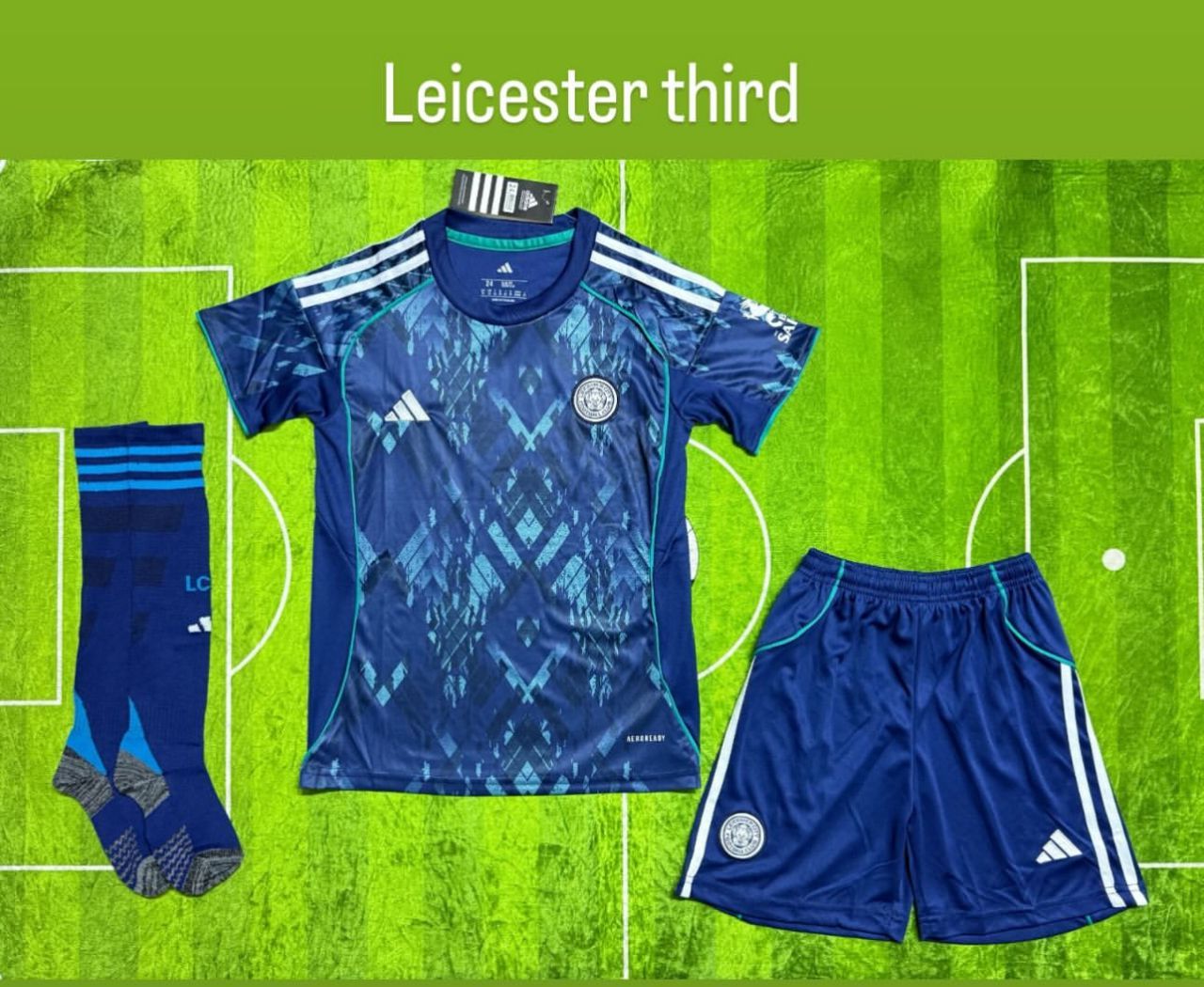 2025/26 Leicester third Football Kit