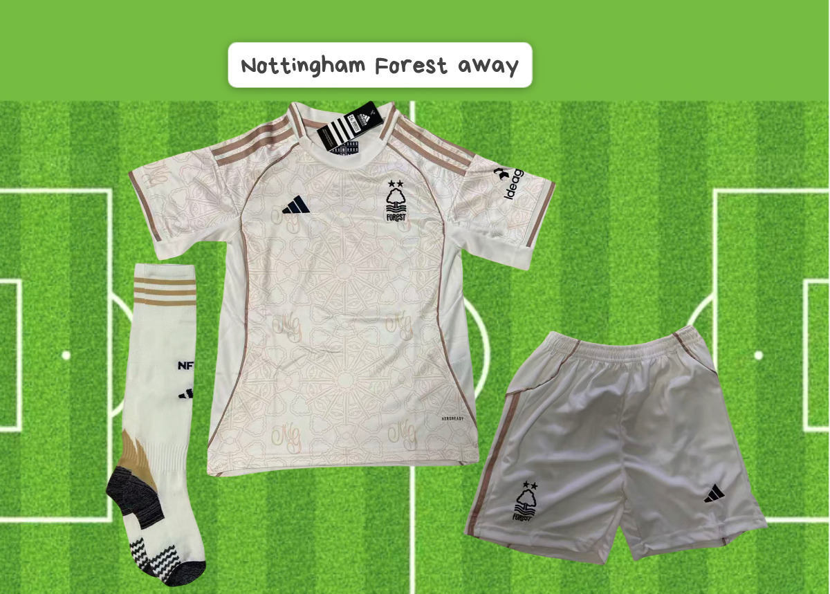 2025/26 Nottingham Forest away Football Kit