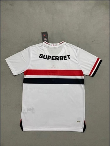 2025-26 São Paulo Home Football Jersey