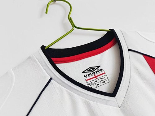 2001/03 England Home Retro jersey