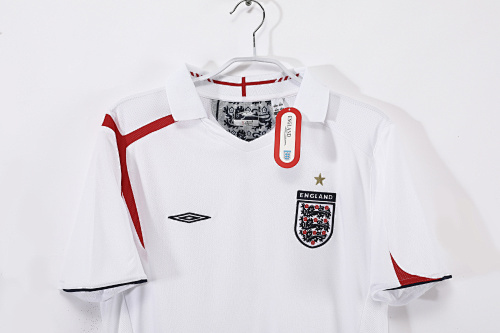 2006 England Home Retro jersey