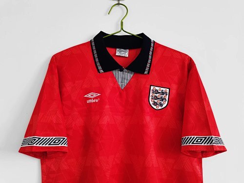 1990 England Away Retro jersey