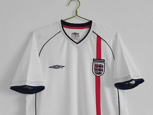 2001/03 England Home Retro jersey