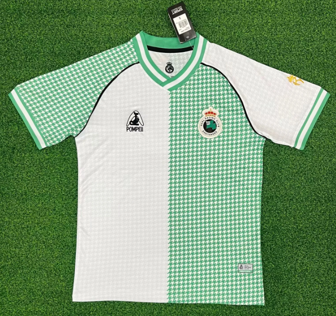 2026-27 Santander 113th anniversary Edition Green and white football jersey