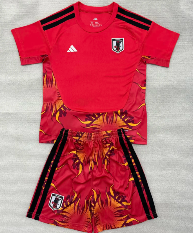 2026-27 Japan Red goalkeeper  Football Kit