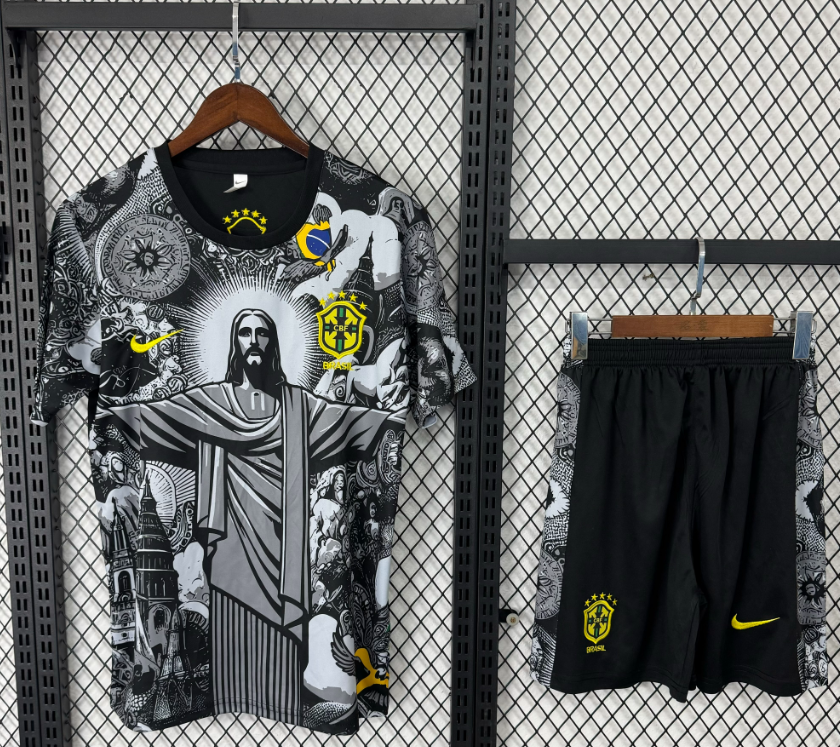 26/27 Brazil Grey Special Edition Football Kit