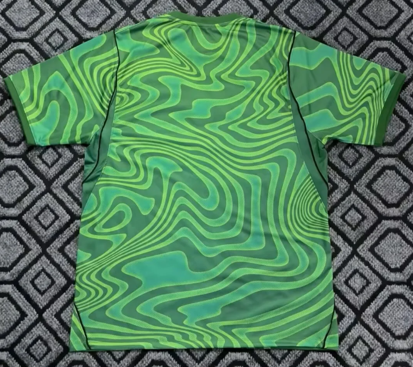 2026-27  Brazil Green goalkeeper Football Jersey