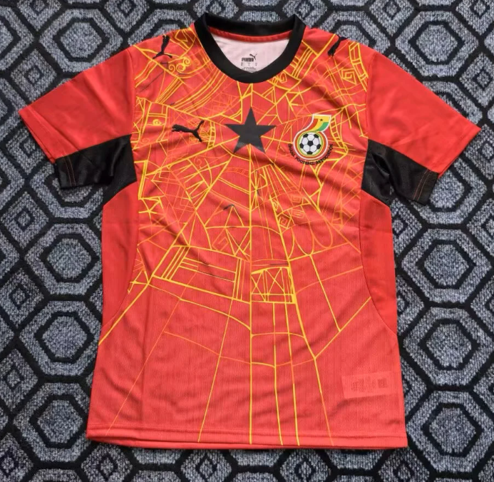 2026-27 Ghana Special Edition Red Football Jersey