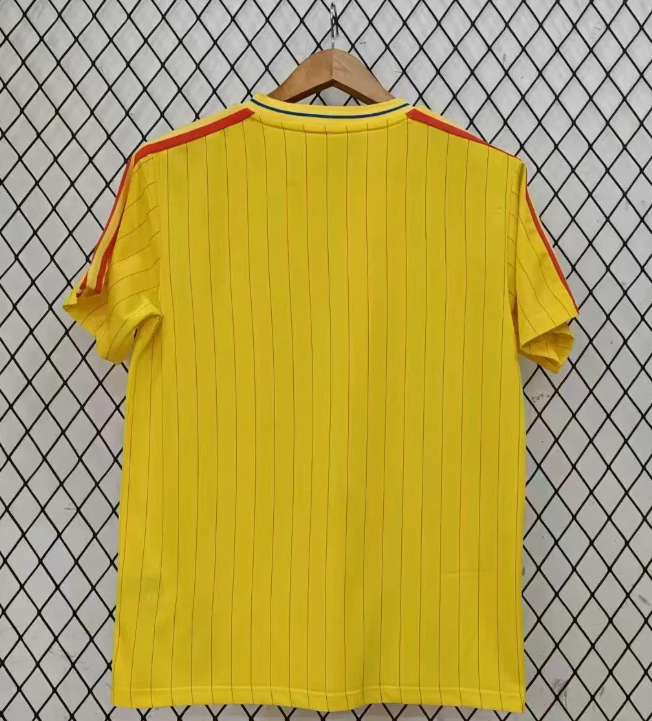 2026-27 Colombia Retro yellow Football Jersey