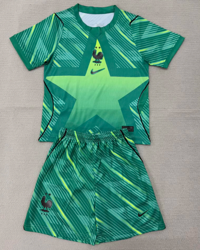 2026-27 France Green goalkeeper Football Kit