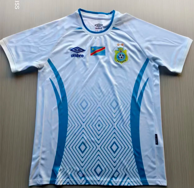 2026-27 Congo White Football Jersey