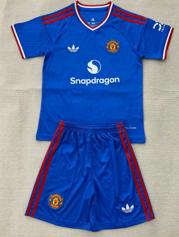 2026-27 Manchester united Blue Concept version  Football Kit