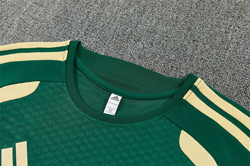 2026/27 Real Madrid  green Short Sleeve Tracksuits