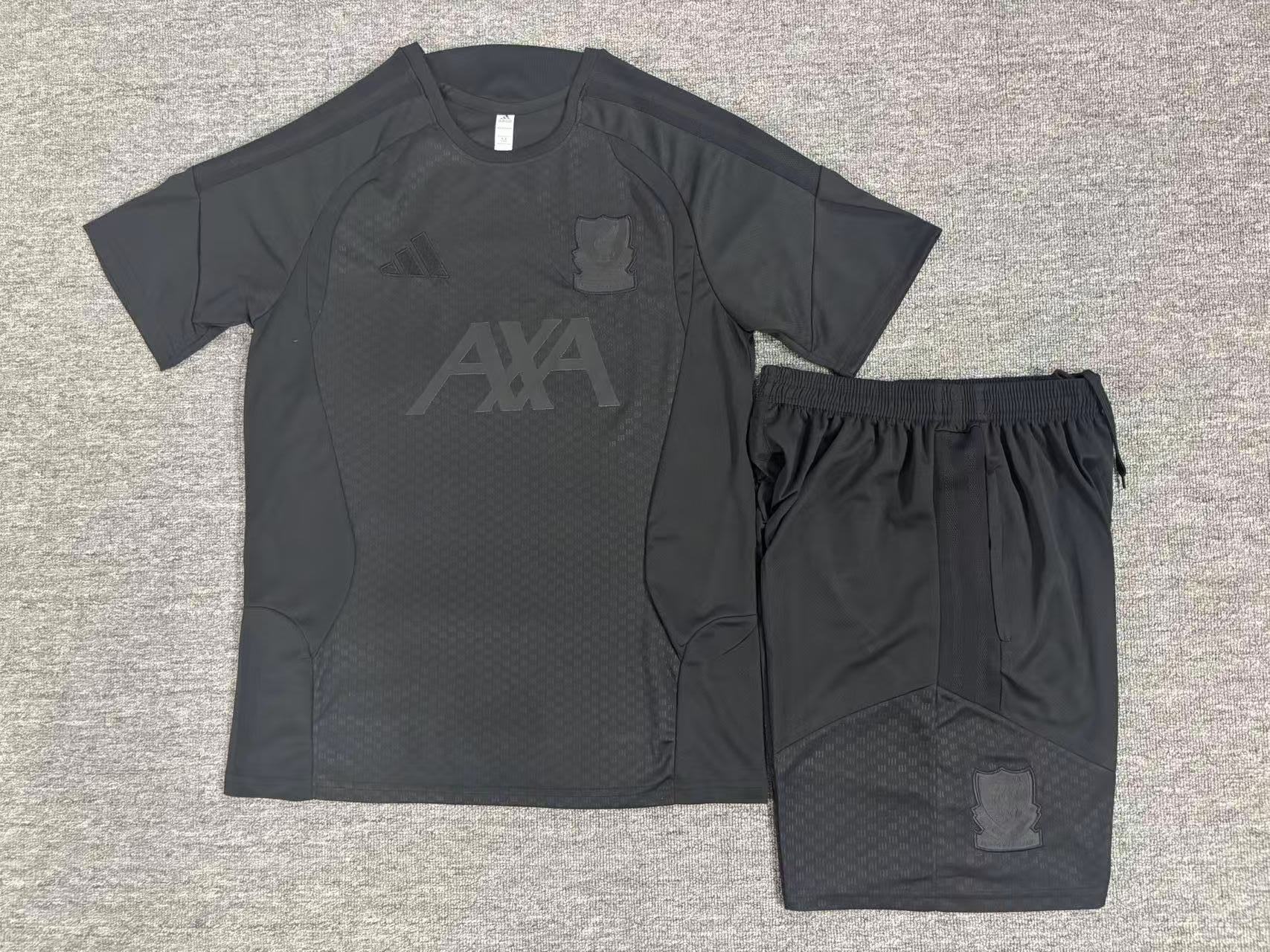 2026/27 Liverpool Black Short Sleeve Tracksuits