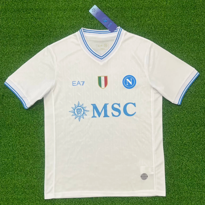 2025-26 Naples Champions League away game Football Jersey