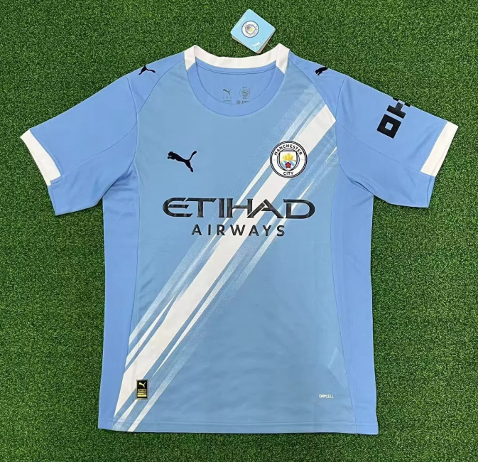 2025-26 Manchester City Home football jersey