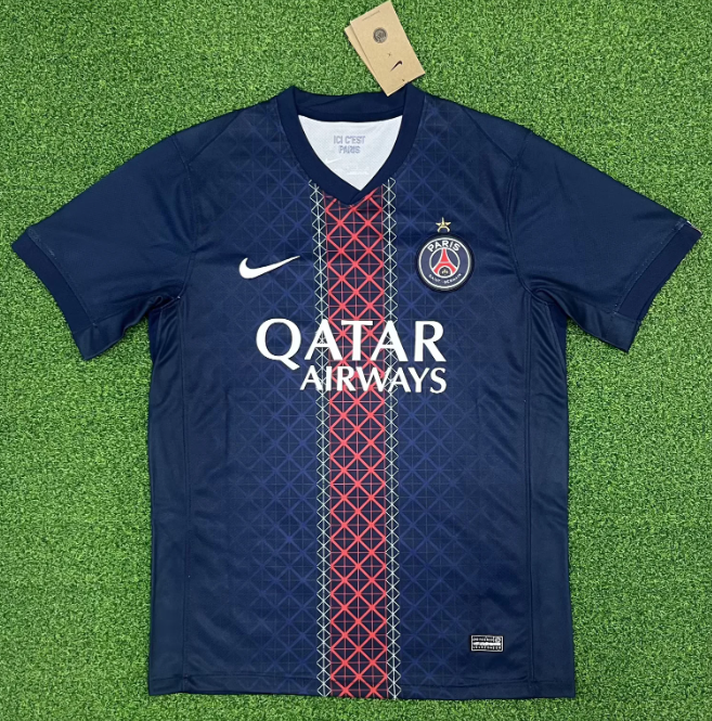 2025-26 PSG Home Champion Football Jersey