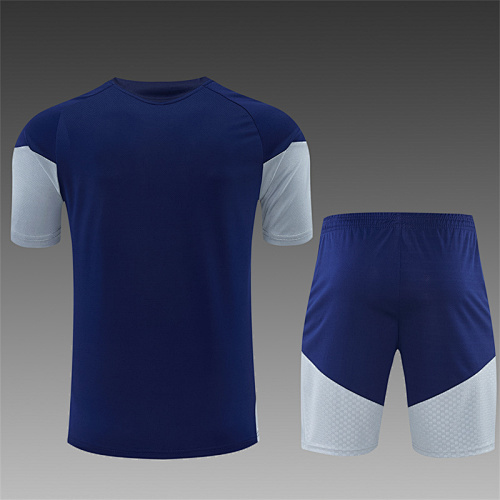 2026/27 Real Madrid  Sapphire blue Short Sleeve Tracksuits
