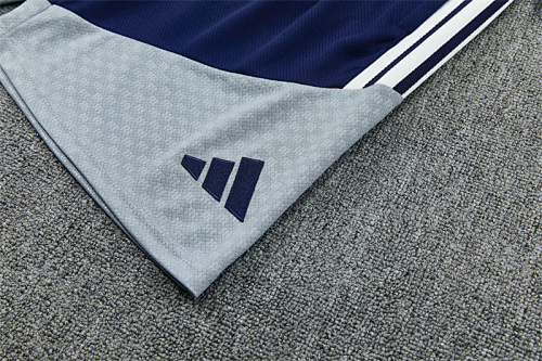 2026/27 Real Madrid  Sapphire blue Short Sleeve Tracksuits