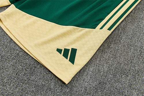 2026/27 Real Madrid  green Camouflage Short Sleeve Tracksuits