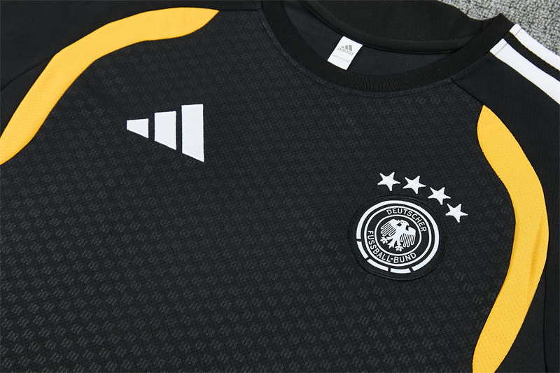 2026/27 Germany Black Short Sleeve Tracksuits