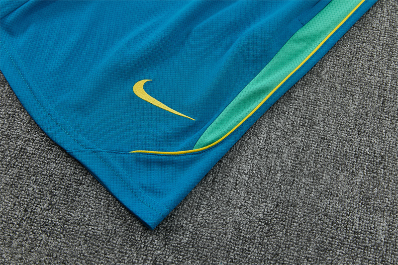 2026/27 Brazil Light blue Short Sleeve Tracksuits