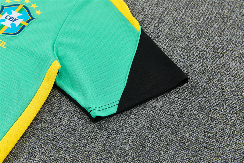 2026/27 Brazil Light green Short Sleeve Tracksuits