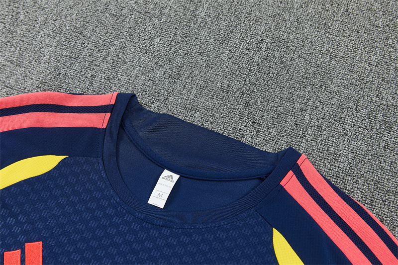 2026/27 Colombia Sapphire blue Short Sleeve Tracksuits