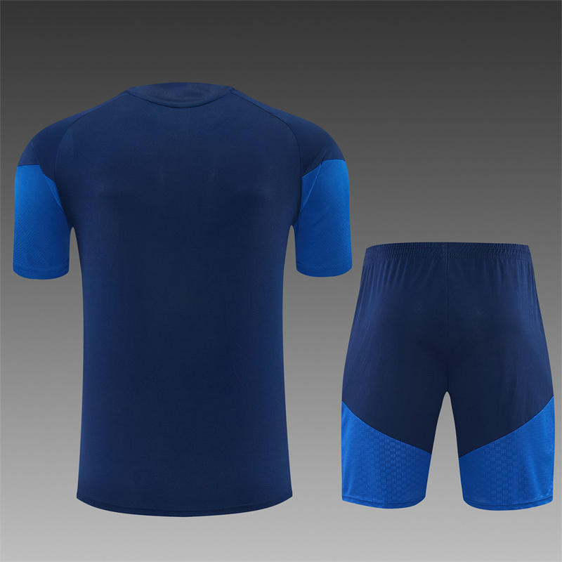 2026/27 Colombia Sapphire blue Short Sleeve Tracksuits