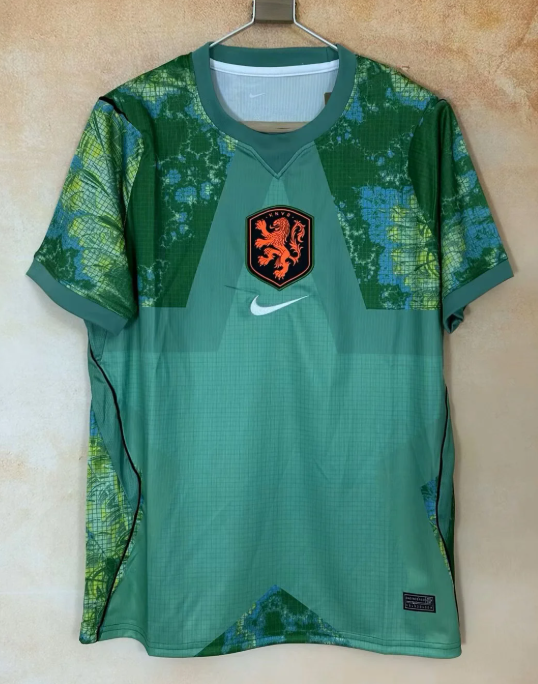 2026-27 Netherlands Green goalkeeper Football Jersey