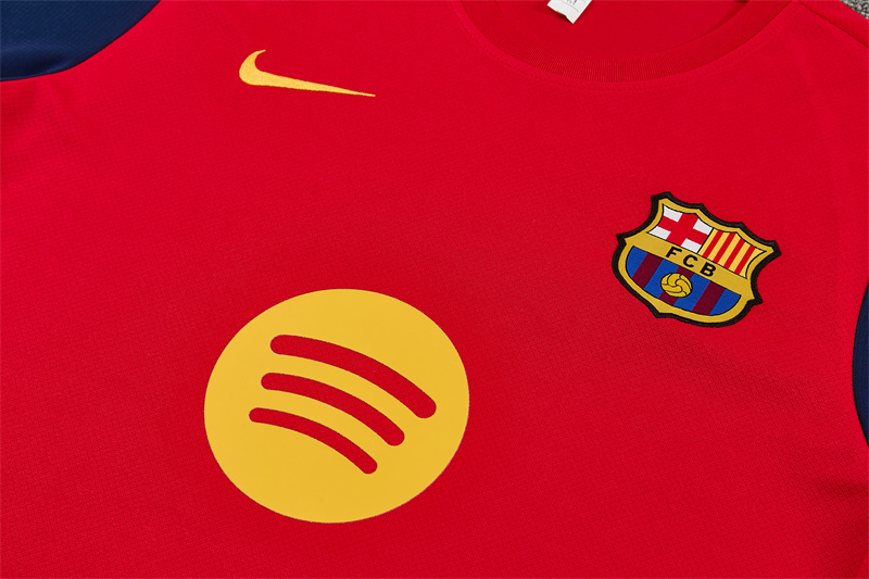 26/27 Barcelona Red Short Sleeve Tracksuits
