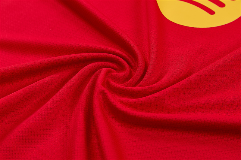 26/27 Barcelona Red Short Sleeve Tracksuits