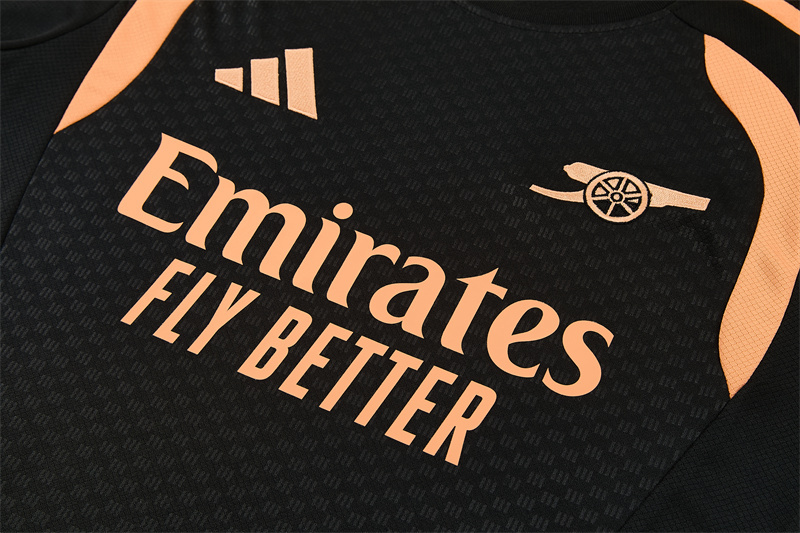 26/27 Arsenal Black Short Sleeve Tracksuits