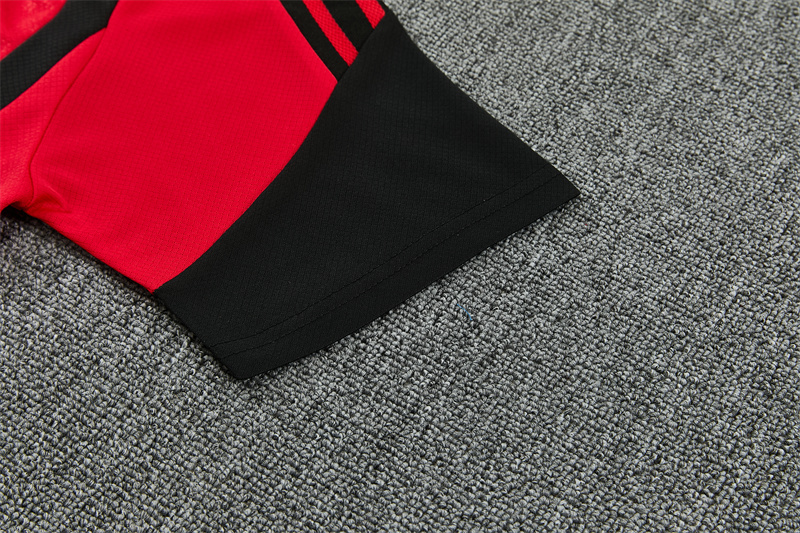 26/27 Manchester United Red Short Sleeve Tracksuits