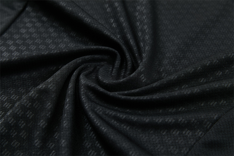 26/27 Spain Black Short Sleeve Tracksuits