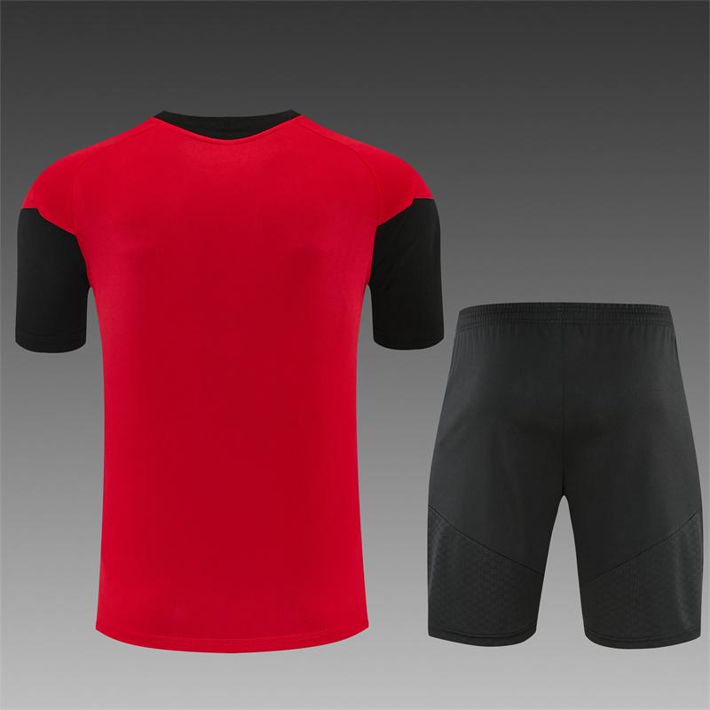 26/27 Manchester United Red Short Sleeve Tracksuits
