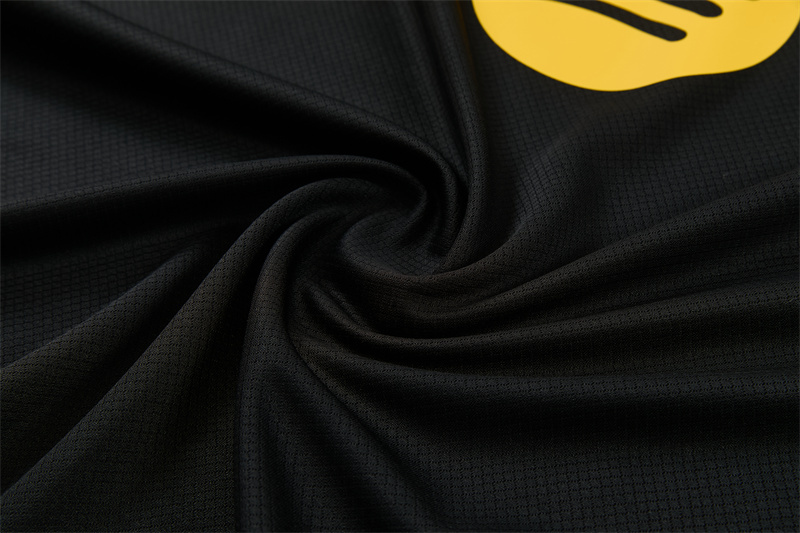 26/27 Barcelona Black Short Sleeve Tracksuits