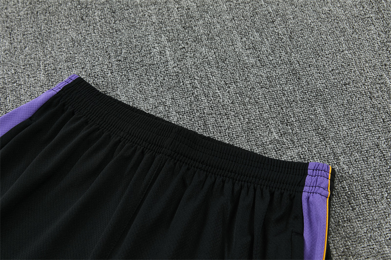 26/27 Barcelona Black Short Sleeve Tracksuits