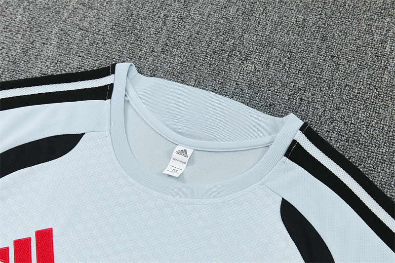26/27 Liverpool Light Grey Short Sleeve Tracksuits