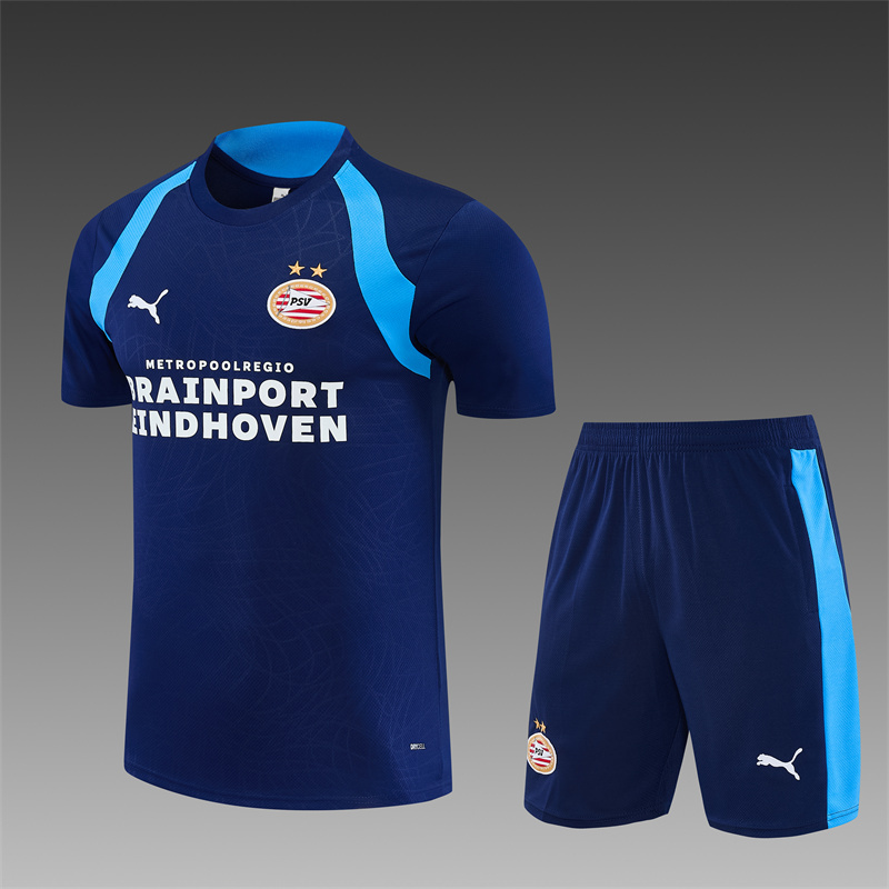 26/27 PSV Eindhoven Royal Blue Short Sleeve Tracksuits