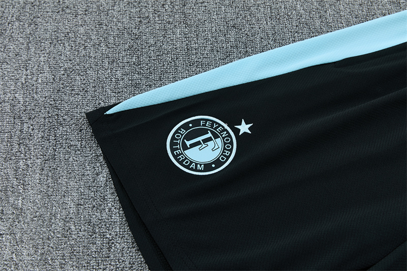 26/27 Feyenoord Light Blue Short Sleeve Tracksuits