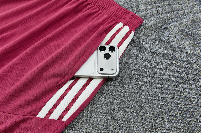 26/27 Real Madrid Rose Pink Short Sleeve Tracksuits