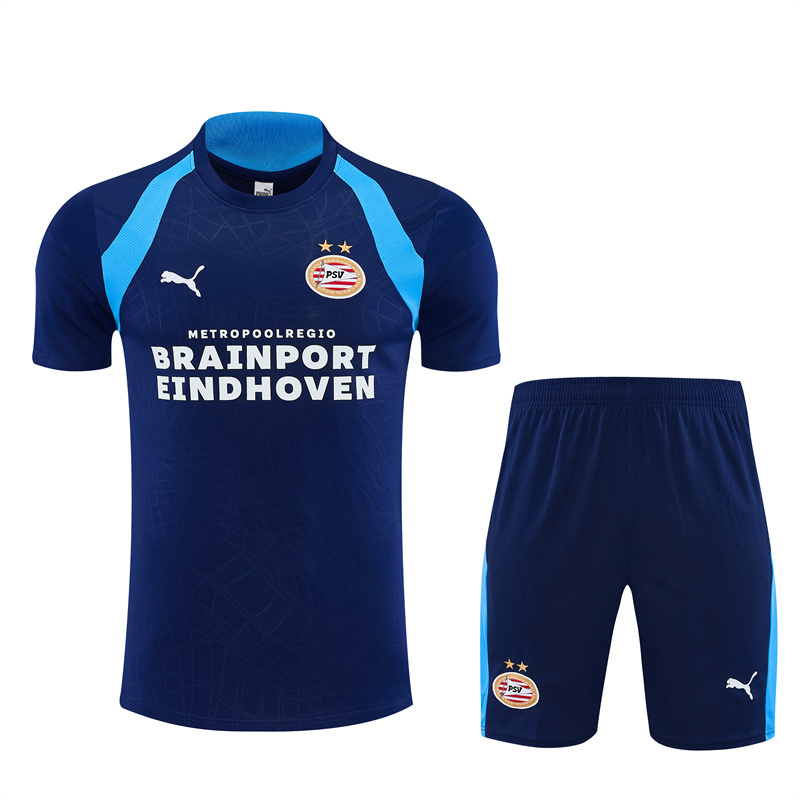 26/27 PSV Eindhoven Royal Blue Short Sleeve Tracksuits