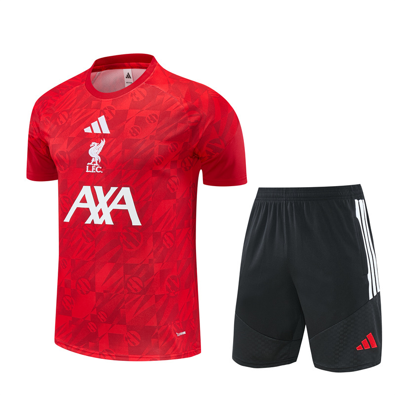 26/27 Liverpool Red Short Sleeve Tracksuits