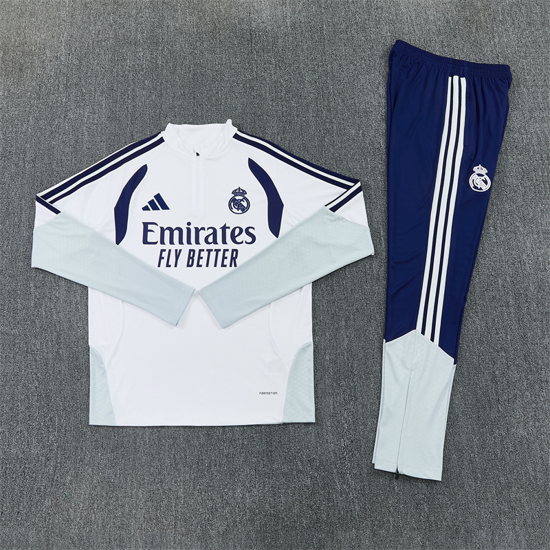 26/27 Real Madrid - White Tracksuits