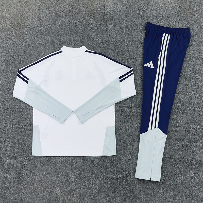 26/27 Real Madrid - White Tracksuits