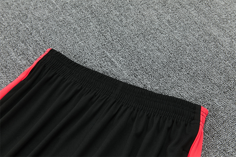 26/27 Jordan Brazil Black and Orange-Red Tracksuits